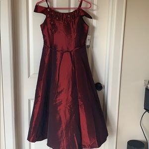 Red dress: size 16